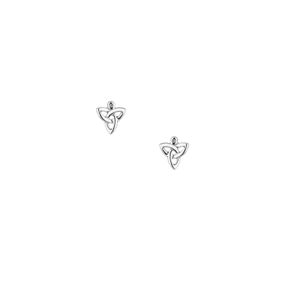 Diamond Trinity Post Earrings | Keith Jack