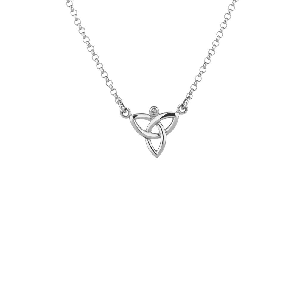 Diamond Trinity Necklace | Keith Jack