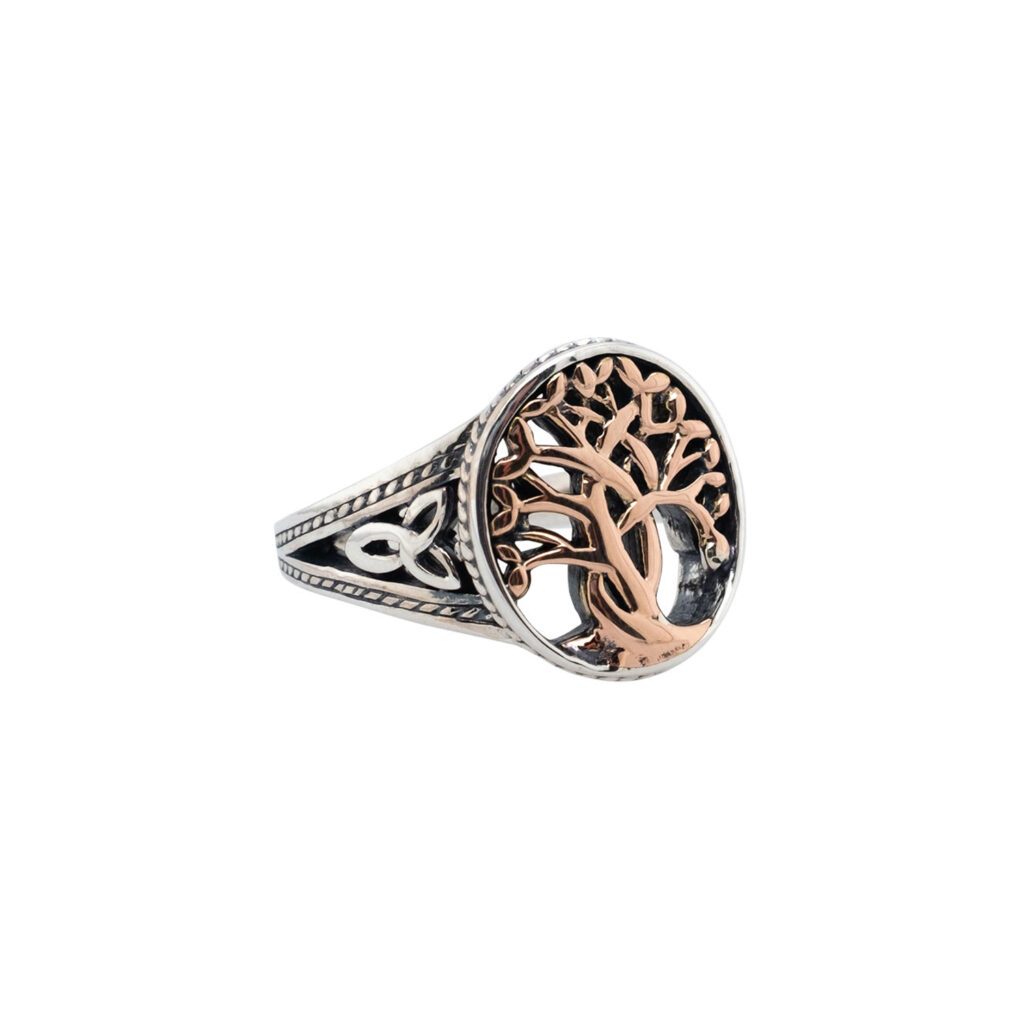 Tree of Life Sterling Silver Ring | Keith Jack